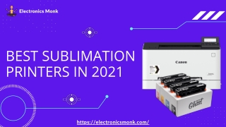 Best Sublimation Printers in 2021