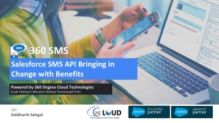 Salesforce SMS API Bringing in Change with Benefits