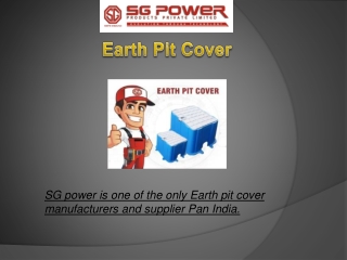 Manufacturer of Earth Pit Cover