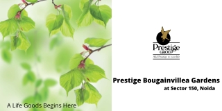 Prestige Bougainvillea Gardens | A Prestigious Address | Sector 150, Noida