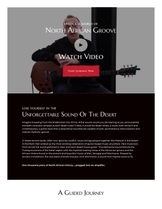Learn Desert Guitar | Desert Blues Guitar Lessons