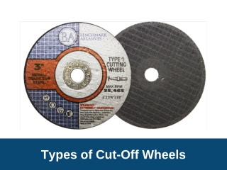 Types of Cut-Off Wheels