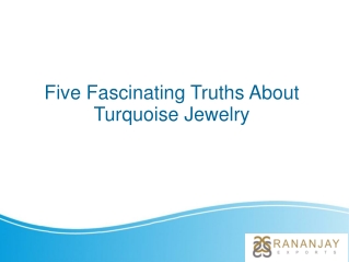 Turquoise Jewelry | Rananjay Exports