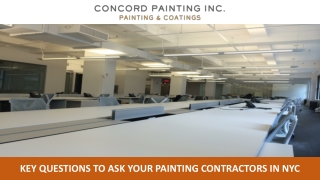 Key Questions to Ask Your Painting Contractors in NYC