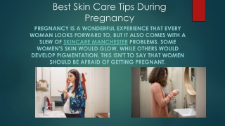 Best Skin Care Tips During Pregnancy
