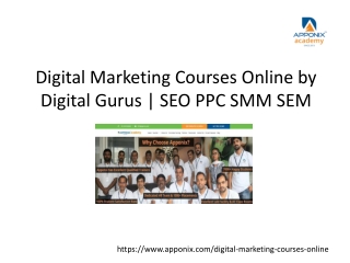 Digital Marketing Courses Online by Digital Gurus