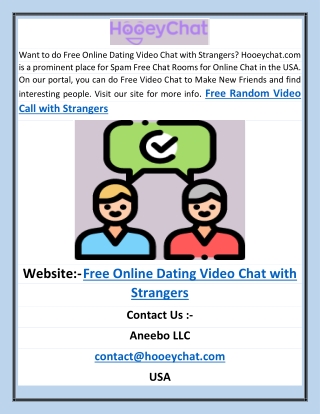 Free Online Dating Video Chat With Strangers | Hooeychat.com