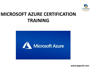 Microsoft Azure Certification Training