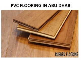 PVC FLOORING IN ABU DHABI