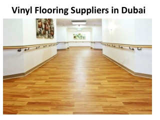 Vinyl Flooring in Dubai
