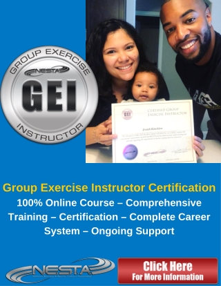 become a certified group exercise class instructor