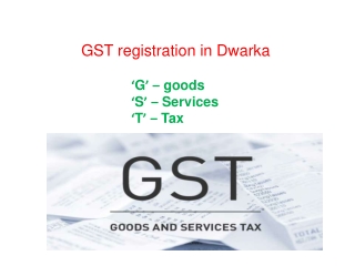 GST registration in Dwarka
