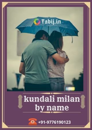 Kundali Milan by name: Get the right partner for your life