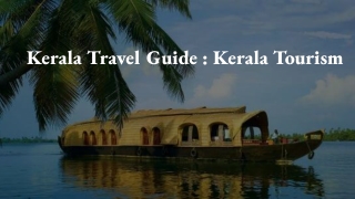 Kerala Travel Guide _ Kerala Tourism