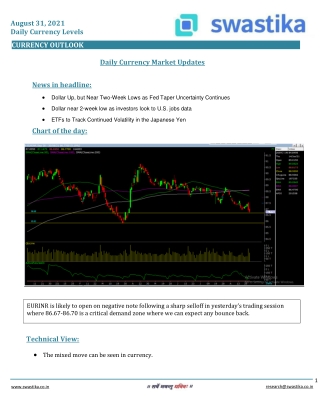 Curreny daily levels (31-August)