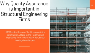Why Quality Assurance is important in structural engineering firms