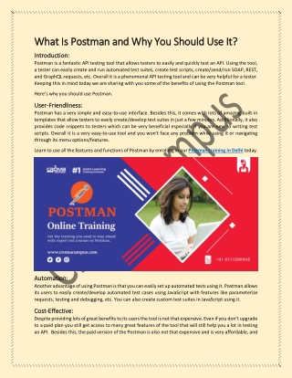 What Is Postman and Why You Should Use It