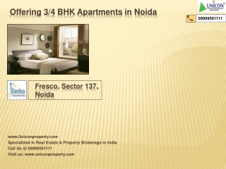 Exotica Fresco Sector 137, Noida