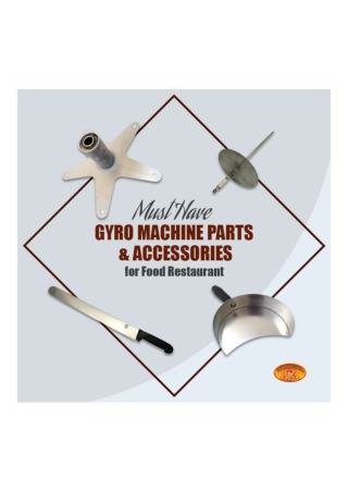 Gyro Machines Parts and Accessories