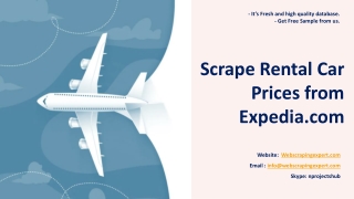 Scrape Rental Car Prices from Expedia.com