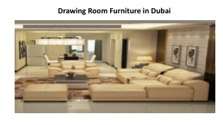 Drawing Room Furniture in Dubai