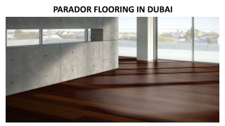 PARADOR FLOORING IN DUBAi