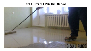 SELF-LEVELLING FLOORS IN DUBAI