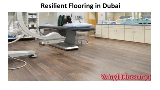 Resilient Flooring in Dubai