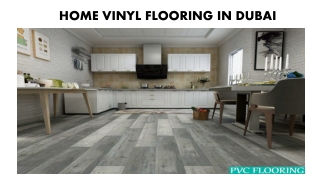 Home Vinyl Flooring In Dubai