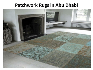 Patchwork Rugs in dubai