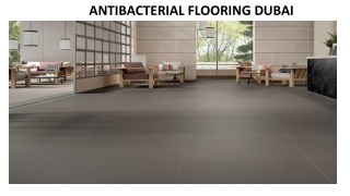 ANTI BACTERIAL FLOORING