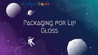 Packaging for Lip Gloss 31-08-2021