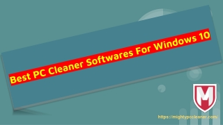 Best PC Cleaner Softwares For Windows 10