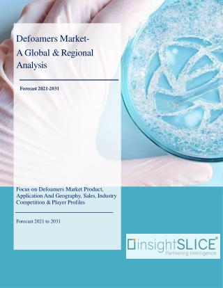 Defoamers Market Share, Trends, Analysis and Forecasts, 2021-2031