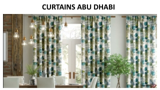 CURTAINS ABU DHABI