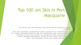 Top 100 Jet Skis in Port Macquarie