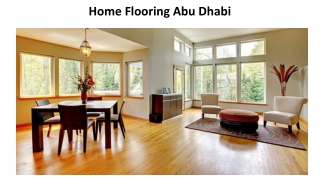 Home Flooring Abu Dhabi