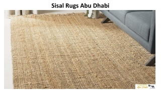 Sisal Rugs Abu Dhabi