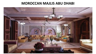 MOROCCAN MAJLIS ABU DHABI