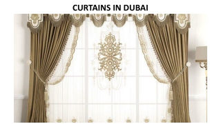 CURTAINS IN DUBAI