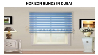 HORIZON BLINDS IN DUBAI