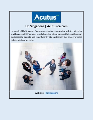 Llp Singapore | Acutus-ca.com
