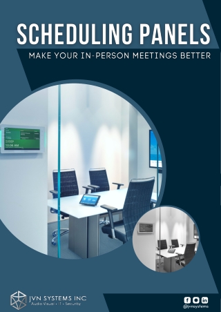 Scheduling Panels: Make your in person meetings better
