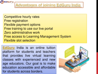 Online Tuition Platform Kolkata