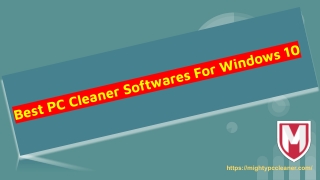 Best PC Cleaner Softwares For Windows 10