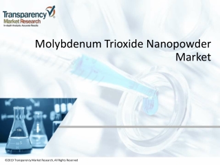 Molybdenum Trioxide Nanopowder Market