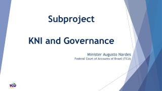 Subproject KNI and Governance