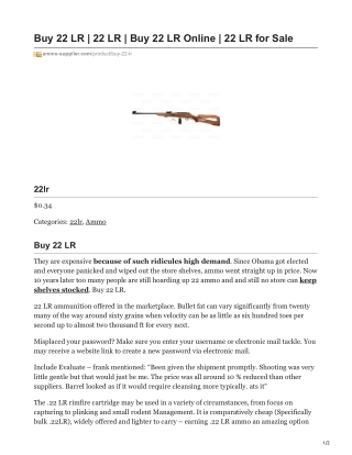 22 LR