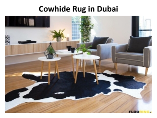 Cowhide Rug in Dubai