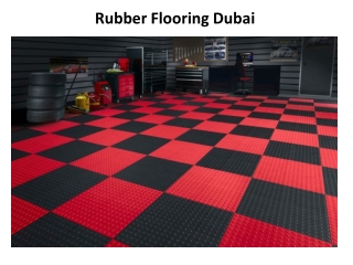 Rubber Flooring in Dubai